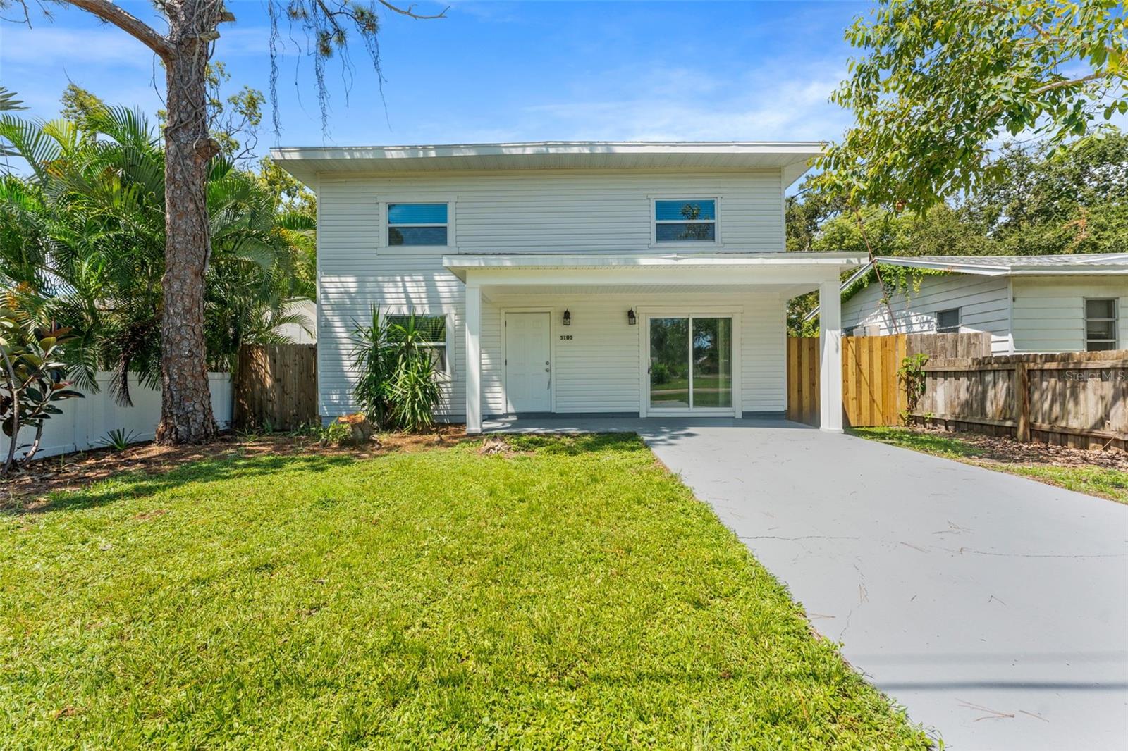 Welcome to the charming City of Gulfport and this completely renovated home!! Located directly across from a beautiful park this home offers 1860 sqft, 3 large bedrooms, 2 bathrooms, an eat-in kitchen, family room, BONUS Room, covered front patio, back porch and a fenced yard. Everything in the home has been updated and remodeled. The brand-new kitchen has plenty of space for a large dining room table and is open to the family room. The kitchen boasts white cabinetry, quartz counter tops, back splash, all new appliances, deep sink, a pantry closet and door to the pack porch. The kitchen, dining area, and family room provide an ideal setting for hosting large family gatherings and entertaining guests. The 20x14 bonus room with patio access can serve as a dining room, living room, game room, office, or a fourth bedroom. The large 21x12 primary bedroom and both secondary bedrooms are all located upstairs. The two full bathrooms have been completely remodeled. Enjoy outside entertaining and grilling on the new back deck and spend time relaxing in rocking chairs on the newly covered front patio. The fenced yard is perfect for gardening, a playset or playing with the family pets. Beautiful front view of the nature area and park across the street. Additional features: Not in a flood zone, new laminate flooring, new interior paint, roof 2021, AC 2022, siding 2021, kitchen and bathrooms 2024, plumbing and electrical 2024, new windows, new fans, blinds, lights, interior of home has been completely remodeled. Move in ready and no HOA. Great location near parks, downtown Gulfport shops and restaurants, beaches and St Petersburg.Welcome to the charming City of Gulfport and this completely renovated home!! Located directly across from a beautiful park this home offers 1860 sqft, 3 large bedrooms, 2 bathrooms, an eat-in kitchen, family room, BONUS Room, covered front patio, back porch and a fenced yard. Everything in the home has been updated and remodeled. The brand-new kitchen has plenty of space for a large dining room table and is open to the family room. The kitchen boasts white cabinetry, quartz counter tops, back splash, all new appliances, deep sink, a pantry closet and door to the pack porch. The kitchen, dining area, and family room provide an ideal setting for hosting large family gatherings and entertaining guests. The 20x14 bonus room with patio access can serve as a dining room, living room, game room, office, or a fourth bedroom. The large 21x12 primary bedroom and both secondary bedrooms are all located upstairs. The two full bathrooms have been completely remodeled. Enjoy outside entertaining and grilling on the new back deck and spend time relaxing in rocking chairs on the newly covered front patio. The fenced yard is perfect for gardening, a playset or playing with the family pets. Beautiful front view of the nature area and park across the street. Additional features: new laminate flooring, new interior paint, roof 2021, AC 2022, siding 2021, kitchen and bathrooms 2024, plumbing and electrical 2024, new windows, new fans, blinds, lights, interior of home has been completely remodeled. Great location near parks, downtown Gulfport shops and restaurants, beaches and St Petersburg. There is a total of nine park locations in the Gulfport Community. Gulfport offers an active event calendar. Must take a stroll down Beach Blvd and visit all the cute shops and cozy restaurants. The Gulfport Casino and the Marina are worth the visit.