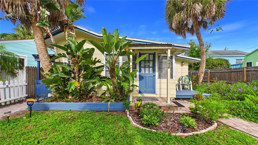 LOCATION and LIFESTYLE! Fully renovated and fully furnished 1925 Gulfport duplex offering flexibility for owner-occupants, multigenerational living, or income potential just blocks from Beach Blvd’s restaurants, shops, galleries, waterfront parks, and the popular Tuesday market. Currently configured as two beautifully updated 1BD/1BA living spaces, each with private entry, in-unit laundry, separate electric meters, and all new appliances. The front living space features an enclosed porch, updated kitchen, spacious bedroom, and thoughtfully curated furnishings throughout. The rear living space offers an open layout, stylish renovations, new appliances, and private patio area. Alley access with gated off-street parking behind the property. Major improvements include metal roof, updated Square-D electrical panel (2023), new mini-split HVAC systems (2024), and brand-new hot water heaters (2026). Zoned R-3 with future redevelopment potential for additional units or expanded use (buyer to verify). Conveniently located approximately 10 minutes to downtown St. Petersburg, 15 minutes to St. Pete Beach and Treasure Island, 30 minutes to Tampa International Airport (TPA), and 35 minutes to Sarasota-Bradenton International Airport (SRQ). A rare opportunity to own a move-in ready Gulfport property with character, flexibility, excellent location, and strong long-term potential in one of the area’s most desirable neighborhoods.