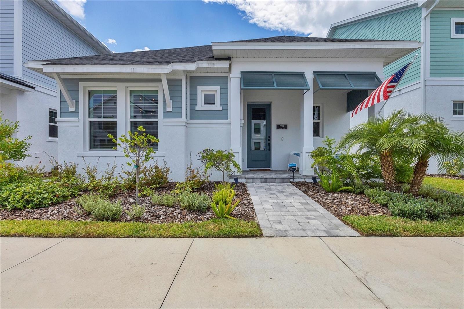 Annual Rental Available Now in Emerald Landing at Waterside – Furnished or Unfurnished!
Welcome to this beautifully designed single-family home offering 3 bedrooms, 2 bathrooms, an extended lanai, and a rear-loading 2-car garage complete with an EV charger. With 1,500 square feet of thoughtfully planned living space, this residence is ideal for those who value comfort, efficiency, and everyday elegance.
Step into the bright and airy open-concept living area, where large windows fill the home with natural light. The gourmet kitchen is a showstopper, featuring quartz countertops, a built-in wall oven and microwave, a sleek gas cooktop with a designer vent hood, and stylish finishes throughout. Effortless indoor-outdoor living awaits with the extended lanai, complete with a cozy fireplace—perfect for morning coffee or evening gatherings.
The Owner’s Retreat offers a peaceful escape with a tray ceiling, spacious walk-in closet, and spa-inspired bath with the upgraded Super Shower. Two additional bedrooms provide flexibility for guests, a home office, or creative space. Bedroom 2 features a Built-In queen size Murphy bed with bookcase. Perfect for Home office/Flex room.
Situated in the heart of Emerald Landing, this home offers walking paths leading to the community pool, clubhouse, and pickleball courts. This home is just steps away from the amenities.
Community Lifestyle:
Emerald Landing at Waterside provides an array of resort-style amenities, including a lap pool, cabanas, pickle ball courts, fire pit, and dog park. A private boat dock with ferry access makes nearby retail, dining, and entertainment just minutes away. Residents also enjoy maintenance-free living with HOA coverage of exterior landscaping, irrigation, and upkeep.
Located in Lakewood Ranch’s premier master-planned community, Waterside spans over 5,000 acres and is designed around seven stunning lakes. Waterside Place, the lively town center, features shops, restaurants, cultural venues, and soon, The Players Centre for Performing Arts. Residents enjoy endless opportunities for recreation with walking trails, boating, fishing, fitness facilities, and over 20 miles of preserved shoreline and nature trails.
This exceptional rental offers the perfect balance of luxury, convenience, and community living. Available now—schedule your private tour today!$60/person BHHSFR Application Fee..$75 Broker Admin Fee