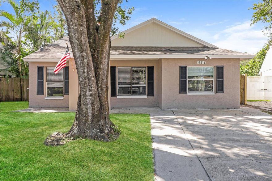 Welcome to 12318 Cloverstone Drive in Tampa, FL—a pet-friendly and well-maintained home featuring 3 bedrooms, 2 bathrooms, and approximately 1,272 square feet of comfortable living. This single-family residence boasts an inviting split floor plan, modern in-unit laundry appliances, ceiling fans throughout, and smart home features including keyless entry and automatic thermostat control for added comfort and convenience.

You'll enjoy relaxing or entertaining in both the spacious living areas and the private, fenced backyard with a porch. The kitchen is equipped with stainless steel appliances, including a dishwasher, refrigerator, microwave, and range. This move-in ready home is set within a vibrant Greater Carrollwood neighborhood, conveniently located near Cannella Elementary, Pierce Middle, Leto High, parks, shopping, and dining.

Professionally managed by Tricon Residential, residents experience a rental lifestyle designed with support and flexibility at every step. Through Tricon Vantage, you'll access exclusive benefits like the Resident Bill of Rights, free positive credit reporting, and up to $5,000 in down payment assistance after five years of residency.

Waived application fees with code WAIVEFEE (Ends: Nov 1