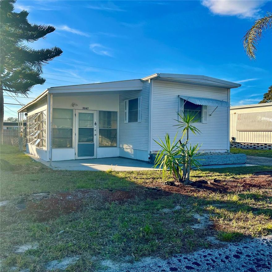 SELLER MOTIVATED!! Investment Opportunity with Strong Potential - This property offers 2 bedrooms, 1 full bathroom, and 1 half bathroom, featuring a well-defined layout that includes a kitchen, living area, and dining space.
The home requires some updates, making it an excellent opportunity for investors or owner-occupants looking to renovate and add value. With the right improvements, this property holds significant potential for increased market appeal.
Additionally, short-term and long-term rentals are permitted, and there are no land lease fees, as the owner also owns the land. This makes it a fantastic opportunity for generating rental income with minimal restrictions and from day one!!