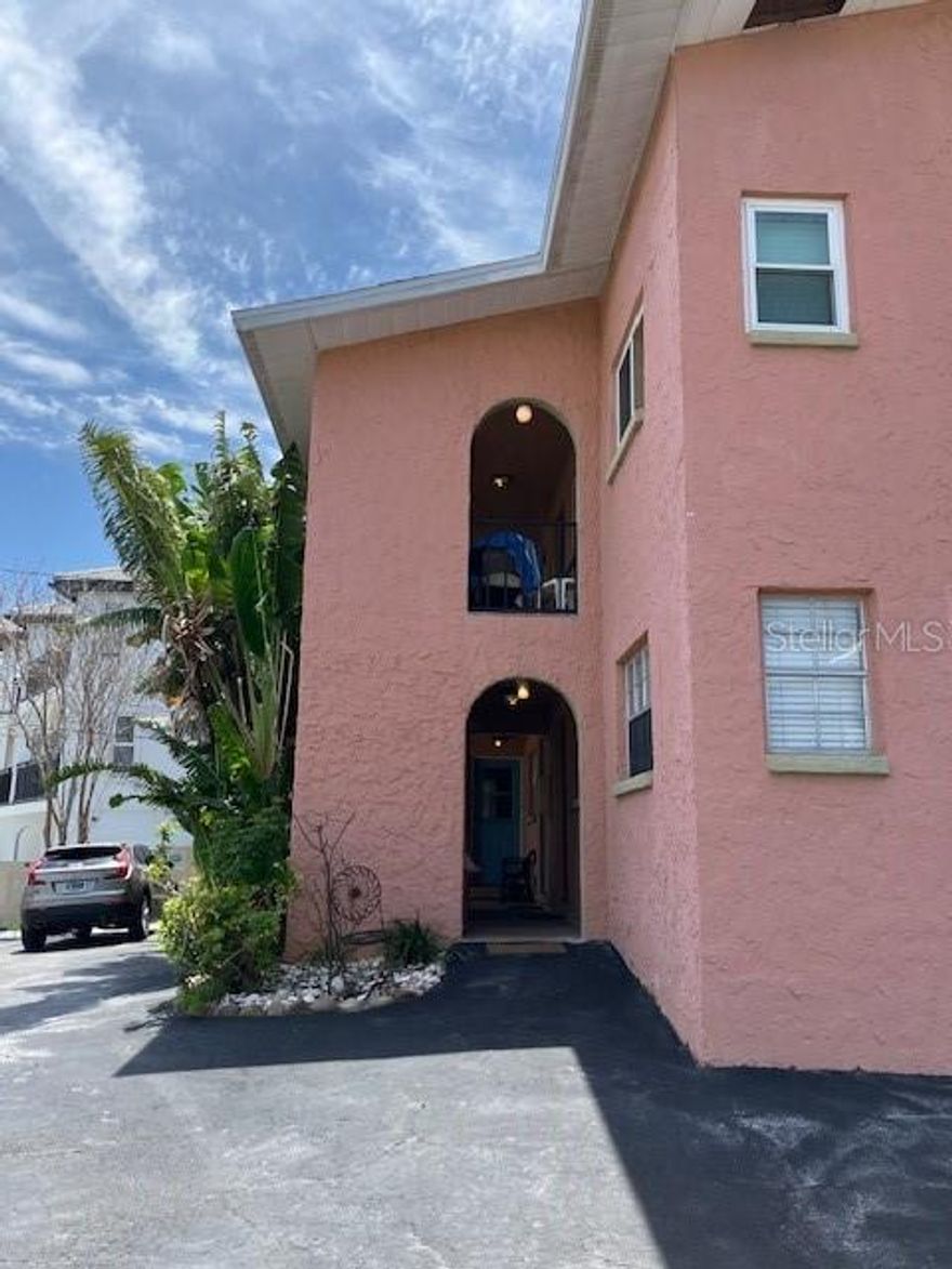 Comfortable Coastal Condo in Sunset Beach – Treasure Island, FL. This small yet inviting 2-bedroom, 1-bath condo is located in the peaceful Sunset Beach neighborhood at the southern end of Treasure Island, offering a relaxed coastal lifestyle just steps from the Gulf.
The condo features a thoughtfully designed living area that feels open and functional, ideal for unwinding after a day at the beach. The living space flows into a dining area and a practical kitchen equipped with essential appliances and ample storage, making everyday living easy and convenient. Both bedrooms are comfortably sized. The full bathroom is centrally located and easily accessible from all rooms. A short walk brings you directly to the shoreline of Sunset Beach, perfect for morning walks, relaxing afternoons, and unforgettable sunsets. The surrounding neighborhood is quiet and residential, offering a more laid-back feel while still being close to local dining, shops, and entertainment. The condo includes air conditioning and internet access for year-round comfort. Laundry facilities are available on site. No pets. No smoking. Schedule your showing today!