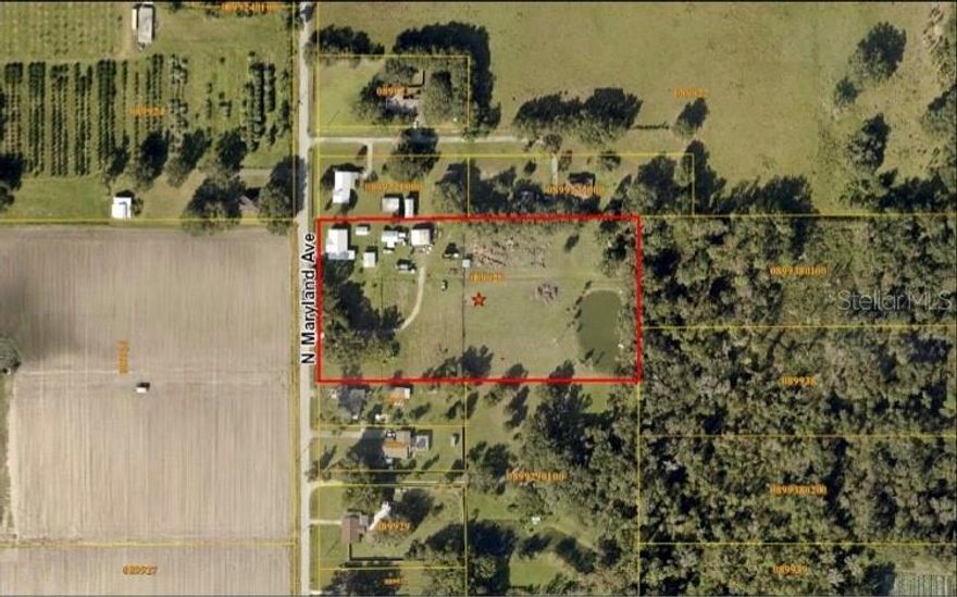 3 bedrooms, 2 bath home on 5 acres, value is in the land for future development, very close to new hospital