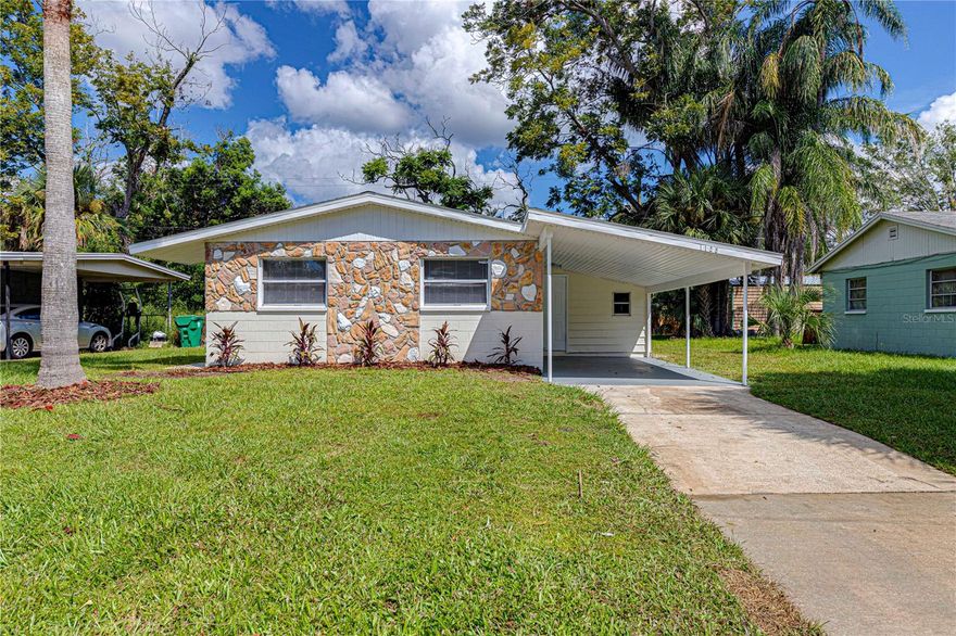 **Seller Concessions or Mortgage Rate Buy Down Available* DISCOVER THE SERENE BEAUTY OF THIS STUNNING HOME! GORGEOUS 3-BEDROOM, 1-BATHROOM, 1-CARPORT HOME boasting a SPACIOUS FLOOR PLAN that effortlessly blends functionality with modern style. From the moment you step inside, you’ll be greeted by an OPEN-CONCEPT LIVING AREA filled with NATURAL LIGHT, creating a warm and inviting atmosphere.  Cook like a pro in the NEWER KITCHEN featuring NEW QUARTZ COUNTERTOPS and SLEEK STAINLESS STEEL APPLIANCES—perfect for culinary enthusiasts. This home is LOADED WITH UPGRADES, including: New Roof with 30-Year Shingles, New HVAC System, New Laminate Flooring Throughout, Renovated Bathrooms, Fresh Interior & Exterior Paint, New Light Fixtures, Faucets, Toilets, Interior Doors, and Closet Doors.  CONVENIENTLY LOCATED near all major highways, shopping, restaurants, and entertainment—this move-in-ready home truly has it all! All measurements are approximate and should be verified by the buyer for accuracy. Virtual Staging was added to some of the pictures.