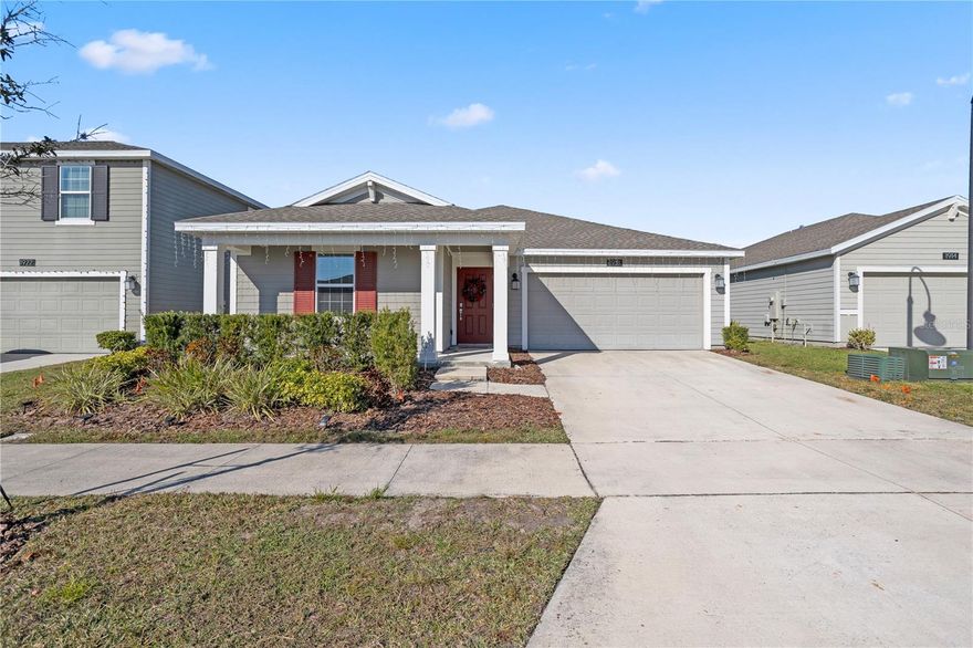 Welcome to your beautifully maintained 3-bed, 2-bath home in the desirable Storey Creek community of Kissimmee! Open floor plan with abundant natural light, an inviting living and dining area, and a well-appointed kitchen. Enjoy a spacious backyard with serene lake views — perfect for outdoor living and entertaining. The community offers resort-style amenities including a pool, clubhouse, playground, fitness center, and courts for basketball and tennis. Conveniently located near major highways, shopping, dining, and top schools — this home delivers Florida living at its best!