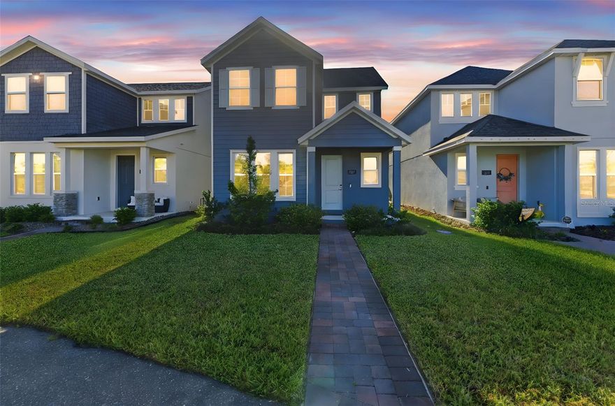 Short Sale. Nearly-new 2024 SMART home in Spring Walk at the Junction! This 3BR/2.5BA two-story home offers modern design, open-concept living, and a prime DeBary location.

Main level features tile flooring throughout and a spacious living/dining combo. The kitchen is equipped with stainless steel appliances, wood cabinetry, a gas stove and oven, modern tile backsplash, and a large island with seating—perfect for everyday living and entertaining. Enjoy a functional layout with a rear-entry 2-car garage and first-floor powder bath.

Upstairs includes a versatile loft/flex space, all bedrooms, and a convenient laundry room. The primary suite features dual sinks, walk-in shower, private water closet, and a large walk-in closet. Secondary bedrooms share a full bath with dual sinks and tub/shower combo.

Energy-efficient construction and smart home features.

Excellent location just 0.6 miles to SunRail, with easy access to I-4, SR 46, US-17, and the Wekiva Parkway. Close to shopping, dining, future Publix, Gemini Springs Park, St. Johns River, and Central Florida Zoo.

Move-in ready and low-maintenance living—schedule your showing today.