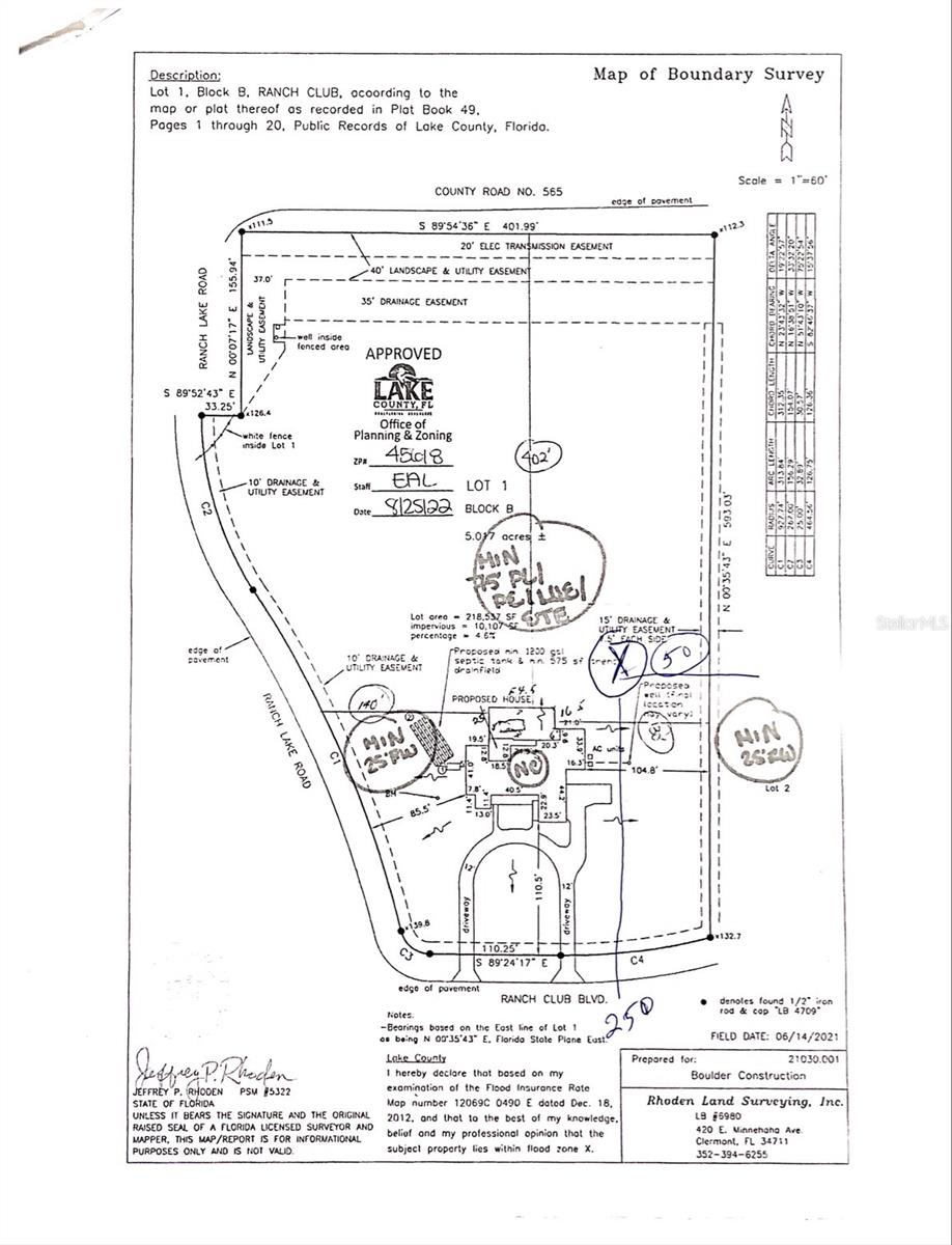 RANCH CLUB SUB - Residential