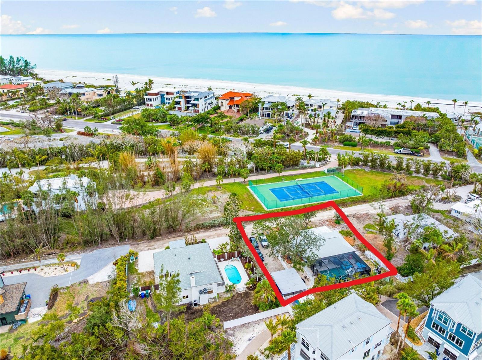 Now Offered at $699,000 | Massive Price Drop | Investor & Builder Opportunity – Sellers Say SELL!
Welcome to 531 Edlee Lane—now $200,000 below original list price, this is one of the best values on Longboat Key and ideal for builders or investors seeking a quick-close opportunity. Located on a private street with no HOA, just a 4-minute walk to the beach.
Already in place is a brand-new $120,000 gunite saltwater pool and spa, paired with a hurricane-rated enclosure and new filtration system—delivering a fully completed luxury outdoor living space—ready to incorporate into the updated home or future build.
Enjoy deeded boat launch access to Sarasota Bay, generous lot dimensions at .28 acres, 12,258 sq ft lot east of Gulf of Mexico Drive | R-SF4 zoning, and a quiet neighborhood surrounded by custom homes.
Property is priced to reflect current market conditions. Sellers are seeking strong offers with preference for a clean, cash closing.