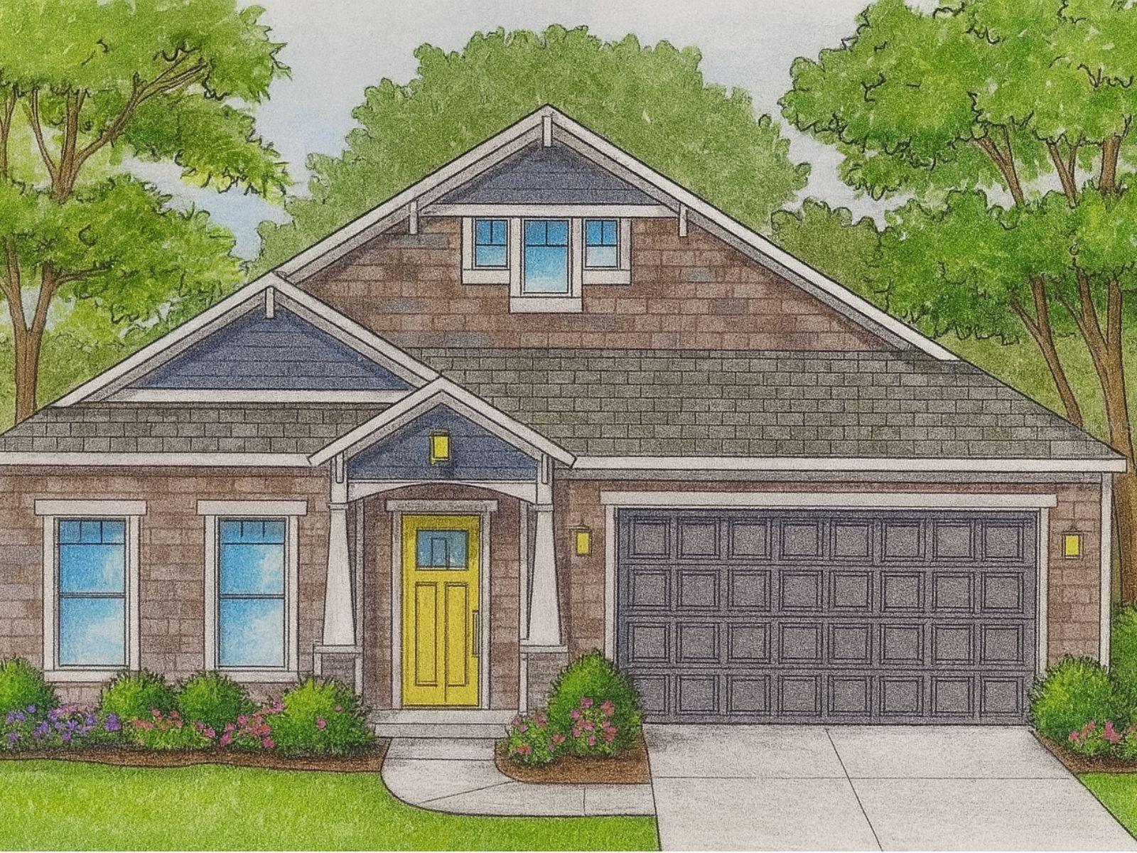 Pre-Construction. To be built. Pre-Construction. To be built. Welcome home to the stunning Amariliz Model by Kara Bolton Homes! Priced to include both the homesite and an attractive $5,199 flexible spending allowance; you can use these funds toward a rate buy-down, closing costs, or additional upgrades to make this dream home truly yours. Expertly curated by the Kara Bolton Homes design team, the finishes in this stylish residence can also be personalized to reflect your unique taste. Thoughtfully designed, this 3-bedroom, 2-bath home plus office/flex space includes a spacious 2-car garage and perfectly blends timeless elegance with modern comforts. Step inside and experience the airy open-concept layout, featuring soaring 10-foot ceilings and elegant 8-foot doors. Luxury wood-look plank flooring extends throughout the main living areas, offering both durability and sophistication. At the heart of the home, discover a gourmet kitchen designed for culinary excellence and entertaining ease. Highlights include sleek quartz countertops, an undermount sink, solid wood cabinetry with soft-close drawers, and top-of-the-line stainless steel appliances: an energy efficient induction range, vented microwave hood, tall tub dishwasher, and disposal. The generous walk-in pantry provides practical storage space, enhancing the kitchen’s beauty and functionality. The bright and inviting living area effortlessly opens to a covered, fully screened lanai through expansive glass doors, creating an ideal space for relaxation and entertaining in your private indoor-outdoor retreat. The luxurious primary suite offers tranquility and comfort, complete with a large walk-in closet and a spa-inspired en-suite bath featuring a walk-in shower, quartz-topped double vanity, and a private water closet. Two additional spacious bedrooms share a beautifully appointed second bath, showcasing a tiled shower/tub combo and quartz vanity. Notable upgrades and conveniences include endless hot water from a tankless gas water heater, a smart deadbolt entry system, and energy-efficient exterior coach lights with photocells. The exterior charm features durable Hardie board siding, decorative pavers, and a beautifully landscaped yard with eco-friendly Zoysia sod and a full irrigation system. Enjoy easy living with a low monthly HOA fee of just $110, which covers high-speed COX internet, access to the community pool, tennis and pickleball courts, clubhouse amenities, and partial front yard maintenance. Builder pays interest during construction period up to $8,500. Located in the sought-after Newberry/Jonesville area, your new home places you just minutes from exceptional shopping, dining, and recreation. Conveniently situated, you’re only 4.5 miles from North Florida Regional Hospital, 11 miles from Shands and the VA, and 8 miles from the University of Florida. Buyer to verify school zones with Alachua County School Board. Contact us today to make this beautiful Amariliz Model your own!