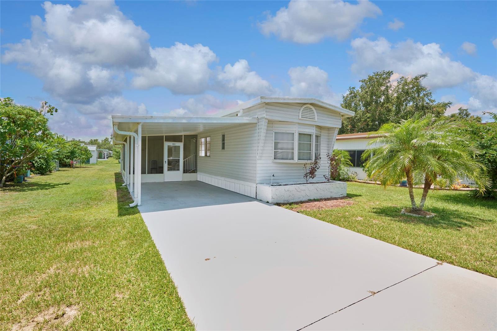 Welcome to 3035 Mimosa Way – Fully Furnished & Move-In Ready!
Located in a vibrant 55+ community in Lakeland, this charming home offers comfort, convenience, and a welcoming lifestyle. Fully furnished and thoughtfully maintained, it features a spacious layout with all the essentials included — from a TV to a range, countertop microwave, refrigerator, washer and dryer and fully furnished.
Enjoy relaxation in Bathroom 2's spa-style tub, perfect for unwinding after a long day. Step outside to find a storage room off the front patio and a covered carport, providing added space and protection for your vehicle.
As part of a friendly 55+ community, residents enjoy regular social events and a true neighborhood atmosphere.
Don’t miss this opportunity to enjoy low-maintenance living in a peaceful, active community. Schedule your private showing today!