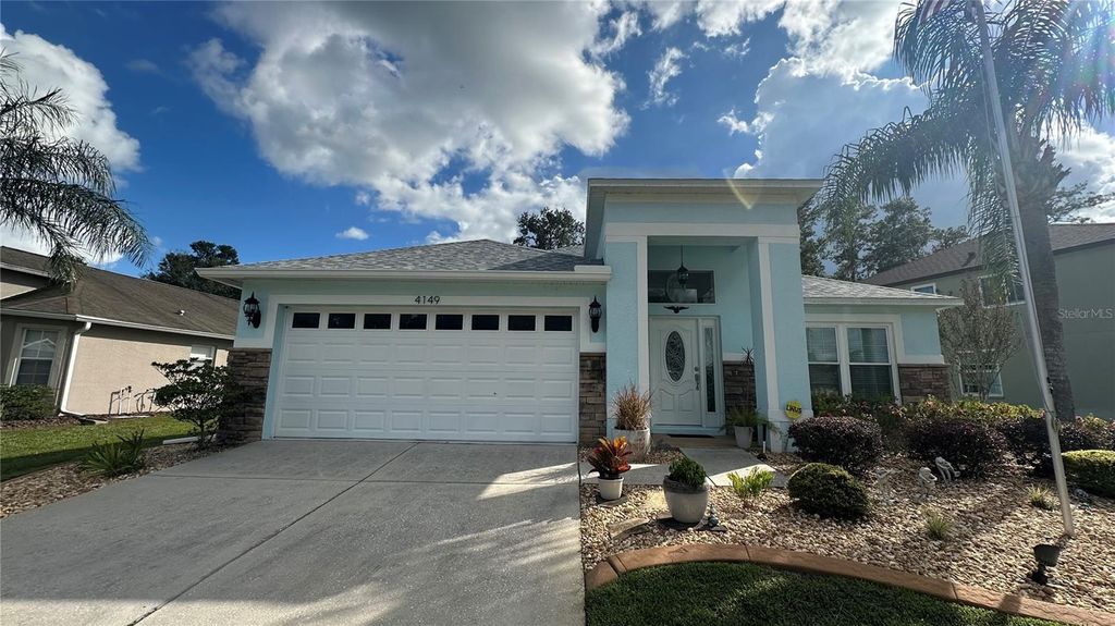 Photo of 4149 Gevalia Drive, Brooksville, FL 34604 (MLS # TB8434656)