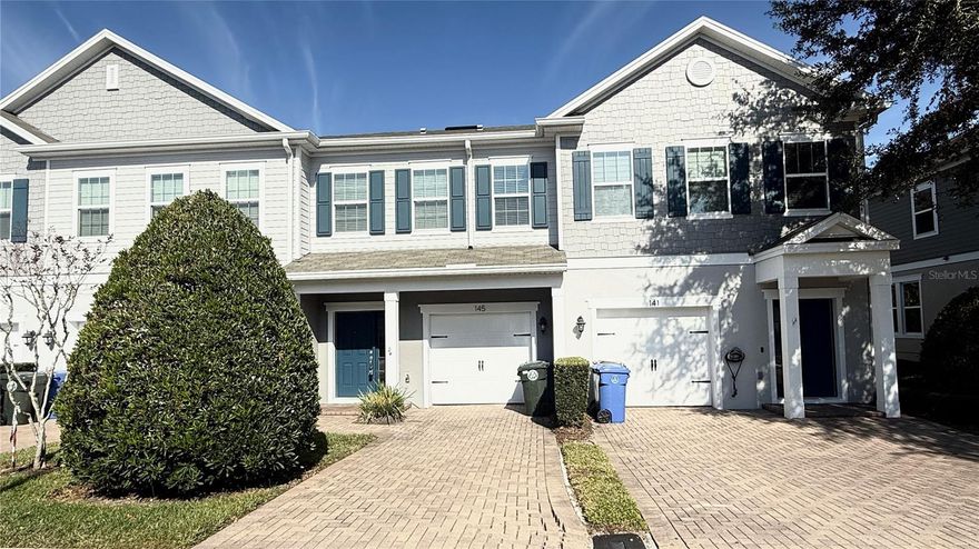 Amazing TownHome near the Heart of Oviedo! This 3 bedroom 2.5 bathroom TownHome in gated 'Mitchell Creek' features of spacious living and comfortability. Upgraded tile throughout the first floor leads to a kitchen with all the upgrades, 42" Cabinets with crown molding, amazing granite countertops, stainless steel appliances, and an island with plenty of seating. The master suite is outfitted with large walk-in closet, glass-enclosed shower, dual sinks, and upgraded cabinets. Recessed lighting throughout the home gives an optimum visual feel. Separated interior laundry area provides convenience and comfort with modern washing and drying appliances. A nice garage and driveway, which will easily suit for multiple vehicles as necessary. This gated community comes with TOP-RATED OVIEDO SCHOOLS, weed control, irrigation, a BEAUTIFUL COMMUNITY POOL!, playground, and recreation area. The community is very close to UCF with easy access to 417, you don't need to look any further for your Dream Home! Schedule your viewing today! 
Note: Some of the pictures are showing the virtual staging of the unit and the furnitures are not included to the listing.