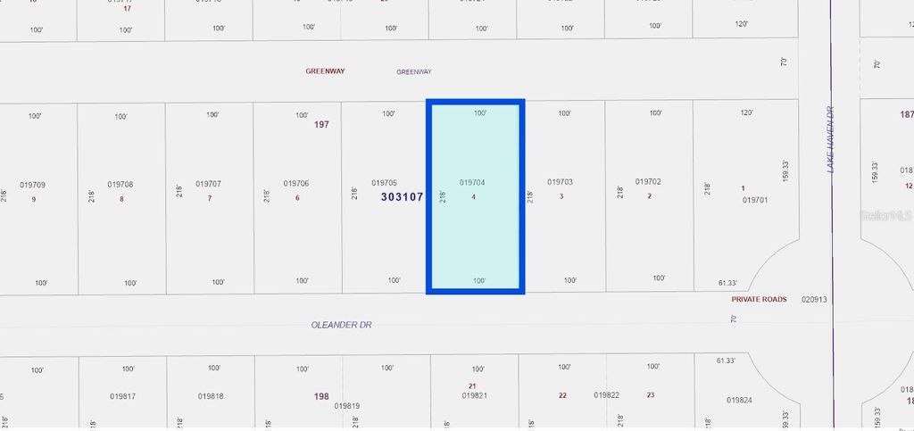 Photo of Oleander Drive, Indian Lake Estates, FL 33855 (MLS # TB8446822)