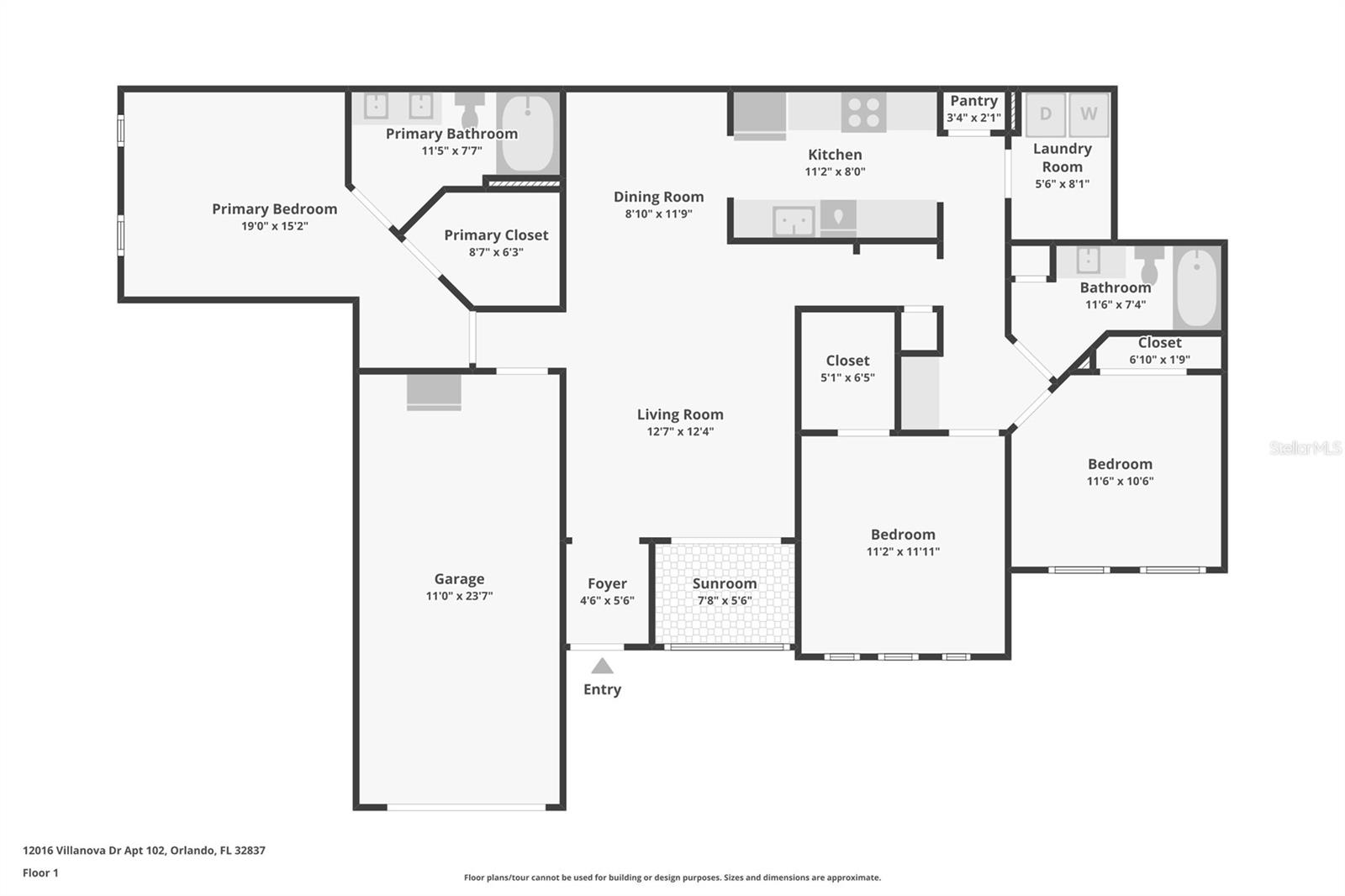 12016 VILLANOVA DRIVE 102
