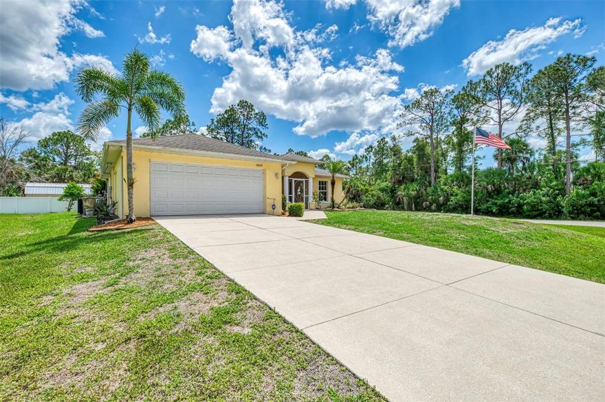 Don't miss this one!! Your new Florida dream home boasts 3 bedrooms, 2 baths, a 2 car garage, and a HEATED POOL AND SPA!! With tons of upgrades for peace of mind living including a newer A/C (2021), a newer hot water heater (2022), wood flooring throughout, and so much more!! This amazing open split floor plan is perfect for families as well as entertaining as it walks you through to the pool area for your own private oasis that's perfect for parties, grilling, or just relaxing in paradise!! Ideally located (NOT IN A FLOOD ZONE!!) so you can enjoy unique local cuisine, world class fishing, award winning beaches, shopping, golf, 2 spring training venues (Rays and Braves), and so much more!! Call today for your private tour and start living the Florida lifestyle!!