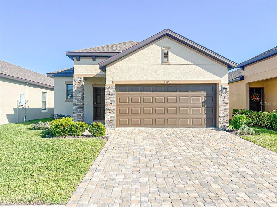 Gated Rental Community in South Lakeland with easy access to Tampa or Orlando! Conveniently located next to shops and restaurants, with beautiful golf course views. This beautiful 3-bedroom 2-bath is ready for occupancy. This rental community is the first of its kind here in Lakeland and will feature a community pool, dog park. It includes lawn care, pest control, and internet. This home is complete with a washer and dryer and screened in lanai. This community allows pets with nothing over 30 pounds, no aggressive breeds, and a 2 pet max. This community has a minimum credit score requirement of 580. Security deposit amounts are determined by credit score.

RESIDENT BENEFIT PACKAGE
Every resident is automatically enrolled in our Resident Benefits Package. This package offers a range of exclusive services including HVAC air filter delivery (where applicable), credit building to enhance your credit score through on-time rent payments, $1M Identity Protection, utility concierge service to simplify your utility connections when moving in, our top-tier resident rewards program, pest control services, renter's insurance, and more! All this for just an additional $50.00 per month.

Amenities: screened lanai, gated community, community pool, dog park