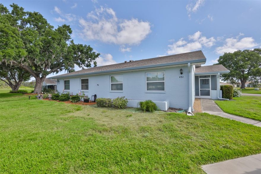 Delightful 2 Bedroom, 2 Bath Condo in the Sought-After Kings Point 55+ Community!
Enjoy relaxed Florida living in this bright and cheerful home featuring a spacious glass-enclosed Lanai—perfect for morning coffee, quiet afternoons, or entertaining friends—with convenient golf cart accessibility. The inviting interior offers easy-care laminate flooring throughout the main living areas and tile in both bathrooms. The kitchen includes an extra cabinet for added storage, and the laundry room just off the Lanai adds convenience. Two assigned parking spaces complete this move-in-ready gem. Nestled in a friendly, well-maintained neighborhood within Kings Point, you’ll love access to world-class amenities, golf, pools, fitness centers, clubs, and endless social activities designed for the active adult lifestyle!