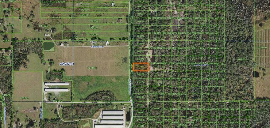 This 1.28 acre parcel is located in Central Florida, and is not buildable as there is a private easement that runs in front of the lot.  Located just off Hwy. 98N in Kathleen/Lakeland; GPS coordinates are 28.250400, -82.088533.