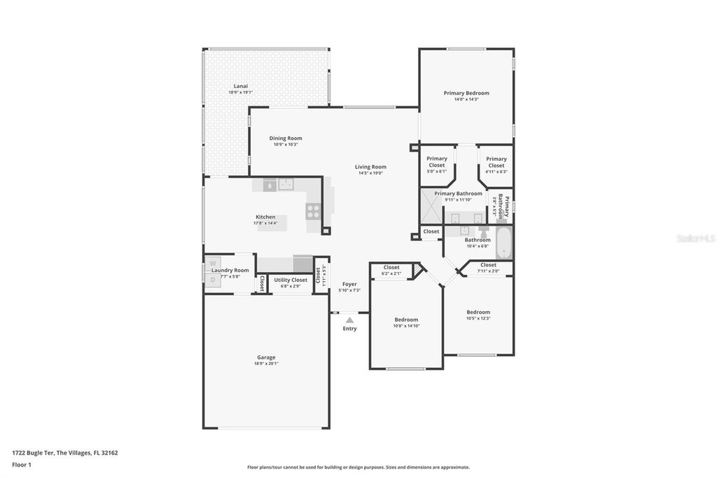 Photo of 1722 Bugle Terrace, The Villages, FL 32162 (MLS # G5098901)