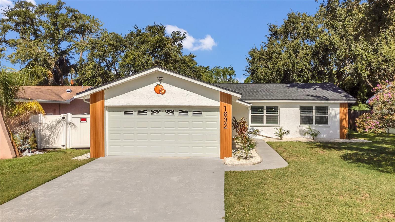 Live Where Art Meets Coastal Charm!
Welcome to 1632 St. Catherine Drive East, a fully renovated gem in the heart of Dunedin! This 3-bed, 2-bath beauty features a brand new roof, updated HVAC and windows, sparkling new appliances, and a spacious 2-car garage in a high and dry X flood zone! From the moment you arrive, you’ll be charmed by the hand-painted orange mural on the front of the home, a beautiful nod to Dunedin’s creative spirit, crafted by a talented local artist. Step inside and enjoy a fresh, modern vibe with every upgrade already done for you!
Outside, the large fenced backyard is perfect for pups, parties, or peaceful evenings under the stars.
Nestled in Dunedin’s fun, funky, and artsy community, you're just under 2 miles to downtown, where golf carts rule and creativity flows. Love to bike, walk and jog? The over 50 mile Pinellas Trail is .8 miles from your home. Imagine a day trip of city hopping enjoying all of downtown Dunedin, Tarpon Springs Clearwater, and if your really adventurous you can go all the way to Downtown St. Pete! Plus, you're only minutes from the Dunedin Causeway and Caladesi Island, your personal paradise awaits!
Move-in ready, close to everything, and full of personality, this one’s got all the Florida feels!
Don’t just buy a house. Join a lifestyle. Orange you glad you found your Dunedin Dream Home?! Schedule your showing today!