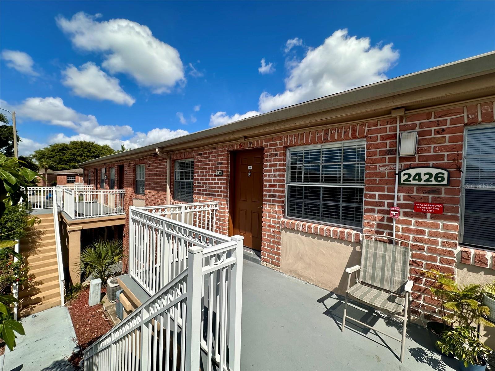 Beautiful one bedroom, one bathroom condominium in Carrington Park, is located conveniently in Maitland! This 2nd floor condominium has been freshly painted(4/2025, brand new carpet(4/2025, and brand new HVAC system(4/2025). Features a front porch with sitting area, kitchen with brand new refrigerator, vinyl flooring with tile backsplash, Living room/Dining room combo, Primary bedroom with large walk-in closet. Carrington Park amenities include 3 sparkling pools, fitness center, playground and laundry facilities for your convenience. Monthly HOA fee includes water and garbage. Carrington Park is adjacent to the Publix-anchored Casselberry Commons, which includes multiple restaurants and retailers.
