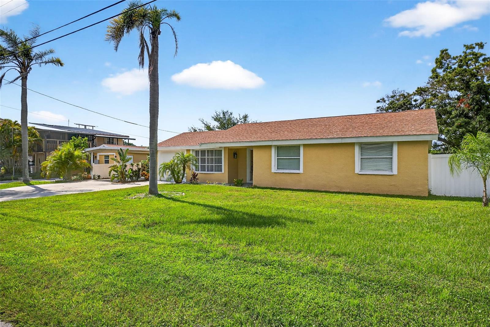 TWO WATERFRONT HOMES FOR THE PRICE OF ONE! DIRECT ACCESS TO THE BANY AND GULF! NO CDD'S NO HOA'S, GREAT RENTAL OPPORTUNITY PROPERTY FOR Airbnb's. FULLY REMODELED! This is an incredible deal! It’s a two-for-one, waterfront oasis with the added bonus of income potential from Airbnb rentals. The idea of having two homes right on the water, with direct access to the bay and surrounded by the beauty of a mangrove forest, makes it even more enticing. Plus, the fact that it can generate revenue.
Let’s break it down a bit:
Location: The property sits on a saltwater canal with direct access to Tampa Bay, making it prime for boaters and water lovers.
Income-Generating: It's been a successful Airbnb property for two years, which speaks to the demand for short-term rentals in the area.
Two Homes: You get two separate living spaces. This could be a great setup for a family or group of friends, or even to live in one and rent the other. The second home is more like a private guest suite, with a kitchenette, living area, bedroom and a deck.
Private Dock: The saltwater dock is a great addition for boating or just enjoying the peaceful views of the canal.
Tropical Aesthetic: Tall palm trees, lush greenery, and the serene vibes of the mangrove forest create a true paradise feel.
This could appeal to both investors looking to capitalize on the Airbnb trend and those seeking a luxurious, serene home in Florida with water access. Have you thought about how you’d want to use the property—perhaps as a vacation home or just for income potential or a home with a separate in-law suite!