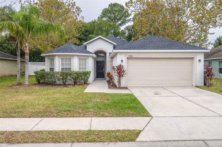 Welcome to 7286 Cedarcrest Blvd! **BRAND NEW ROOF** Located in the beautiful community of Cedarcrest, this triple split, 4 bedroom, 2 bathroom home with a 3-car garage is waiting for you! As you enter, you’ll notice how spacious and bright it is with the high ceilings, freshly painted interior, and NO CARPET! The kitchen has new QUARTZ countertops (as do both bathrooms), stainless steel appliances, and offers a pantry cabinet and breakfast bar. It opens to the living and dining areas providing an open concept. There are two bedrooms located just off the entryway with the hallway bathroom in between. The third bedroom is across the hallway and offers a double closet. The LARGE primary bedroom is tucked away behind the kitchen and dining room. The primary en suite bathroom features dual closets, dual sinks, a relaxing soaking tub, and shower stall. This home features inside laundry just off the garage entrance. The 3-car tandem garage is great for residents with several drivers or someone in need of extra space! Roof- 2023, AC- 2021, Water Heater- 2008. Not eligible for FHA offers until 1/24/24. Cash, VA, USDA and conventional financing welcomed! **Eligible for 0% down payment!!** Call now for your private showing!