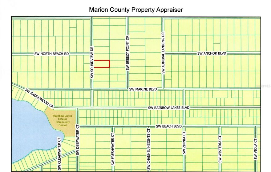 Your Florida Dream Awaits! Build Your Perfect Home Near the Rainbow River

Imagine waking up to the tranquility of Dunnellon and having easy access to world-famous springs and rivers. This gorgeous, vacant 1-acre lot on SW Soundview Dr offers the perfect blank slate for your new Florida home. This is a chance to secure the highly sought-after Florida lifestyle! Just a short drive from the pristine waters of the Rainbow River, you can enjoy boating, kayaking, fishing, and swimming year-round, while still being minutes from the charm and convenience of downtown Dunnellon’s shops and dining. With a full acre, you'll have plenty of room for a spacious custom home, a pool, a workshop, and still have yard space to spare—no cramped city living here and close to the Rainbow Lakes Estates Community Center.  Dunnellon is a growing, desirable community, making this a smart investment opportunity. Don't wait to secure your piece of paradise and start enjoying the lifestyle you deserve!