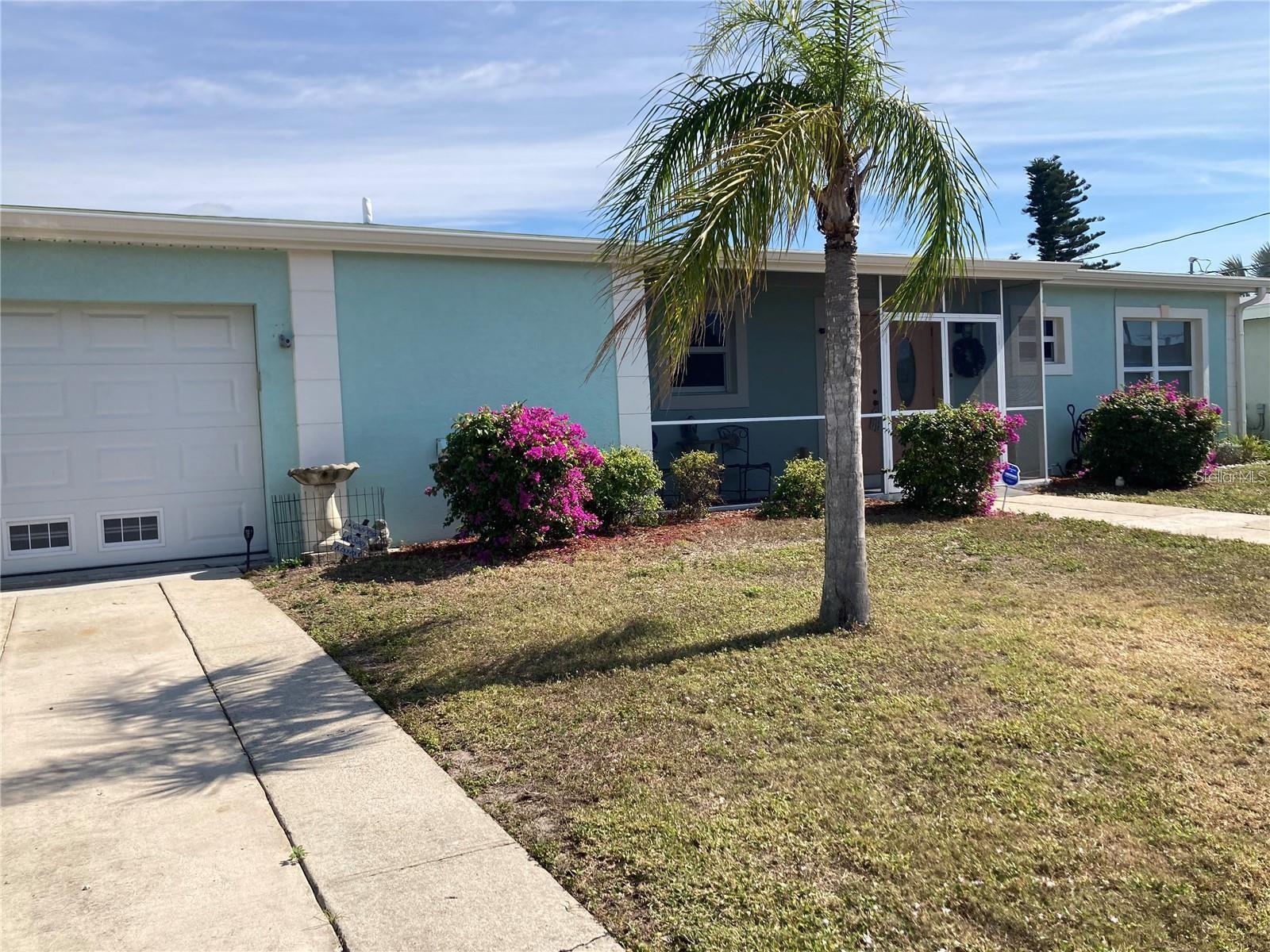 "MOTIVATED SELLER - OPEN TO OFFERS As you walk in the front door, take in the breathtaking views of the pool and waterway, you may see dolphins, manatees, or take a boat out to Charlotte Harbor and Peace River for a day of fishing. Did I mention a TIKI HUT? Yes, invite your friends and family members and enjoy the warm breeze of Florida. This home has a large pool with a heater. Solar panels with solar hot water heater. AC is less than 2 years old, new roof, pool cage, freshly painted home inside an out. Furnishings are negotiable. Enjoy the parks, boat ramps, lots of restaurants and shopping close by. Just off of Tamiami Trail (41) and I-75, gulf beaches are within 30 minutes.