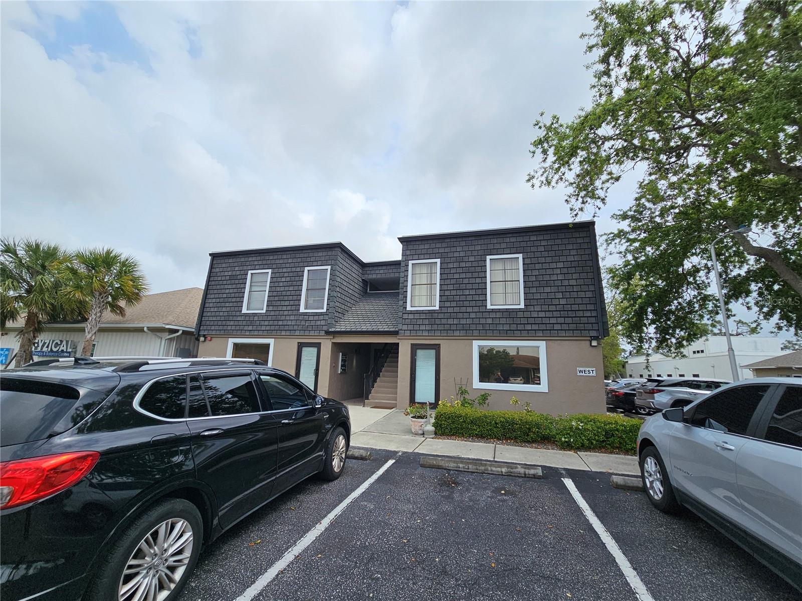 Prime Office Space Available for Lease in Parkwood Professional Center
Elevate your business in a prime West Bradenton location. We are excited to present a freshly updated 417 sq ft office space on the second floor of the esteemed Parkwood Professional Center. This space features two private rooms connected by an entry hallway, making it ideal for professionals seeking a distinguished address combined with convenience and style.
Enjoy the recent updates of newly installed carpet and freshly painted walls, which create a modern and inviting atmosphere. The optimal layout includes two private rooms that provide versatile space for a reception and a private office or two distinct work areas, ideal for privacy and collaboration. Facilities are easily accessible with shared restrooms, ensuring everything you need is within reach.
Benefit from ample parking with plenty of spaces available for you and your visitors, and take advantage of the strategic location in West Bradenton with easy access to local amenities and a short drive to surrounding areas.
This space is suited for businesses looking to establish or expand their presence in a professional environment. With competitive lease terms and a ready-to-move-in condition, your new office awaits your touch.
Contact us today to arrange a viewing and start your next chapter at Parkwood Professional Center.