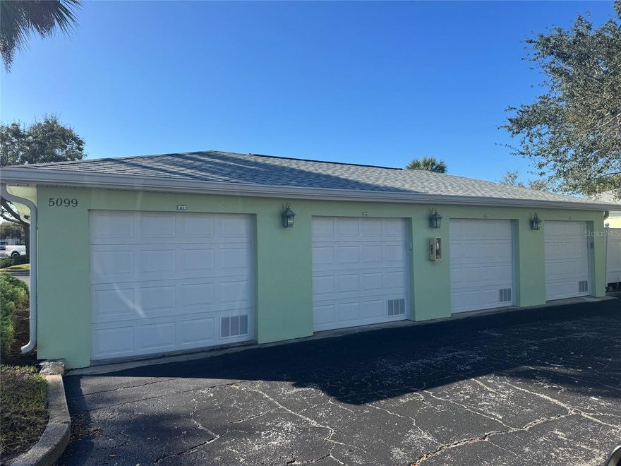 Do you live in Waterside at Coquina Key, or own a condo there...or want to? Well, this is a perfect opportunity to BUY A GARAGE to go with your condo! There are only 26 garages in the Waterside at Coquina Key Condo community (and 600+ condos!), so they do not come up for sale often. This deeded 10ft x 20ft (approx) is the perfect size to hold your Florida convertible hot rod, your bicycles or e-bikes, your pool noodles, your kayak, or all of the toys you have that will make your life at Waterside less cluttered inside your condo and more F U N! Waterside is a fabulous gated, waterfront community with resort style amenities and a "vacation vibe" just a few miles south of the now famous DOWNTOWN St Pete. It is one of the few gated communities in all of St Pete. Its sunrises and sunsets are remarkable, and it has docks for fishing and pulling your boat up. The waterfront clubhouse/Yacht Club has a fun restaurant and planned activities for residents. On site fitness center, tennis courts, beach volleyball court, kayak storage and EZ Kayak launch. There are condos for sale to go with your new Garage too so just reach out! There are also boat slips for sale! Come be a part of Waterside and be the one with a garage that others are jealous of!