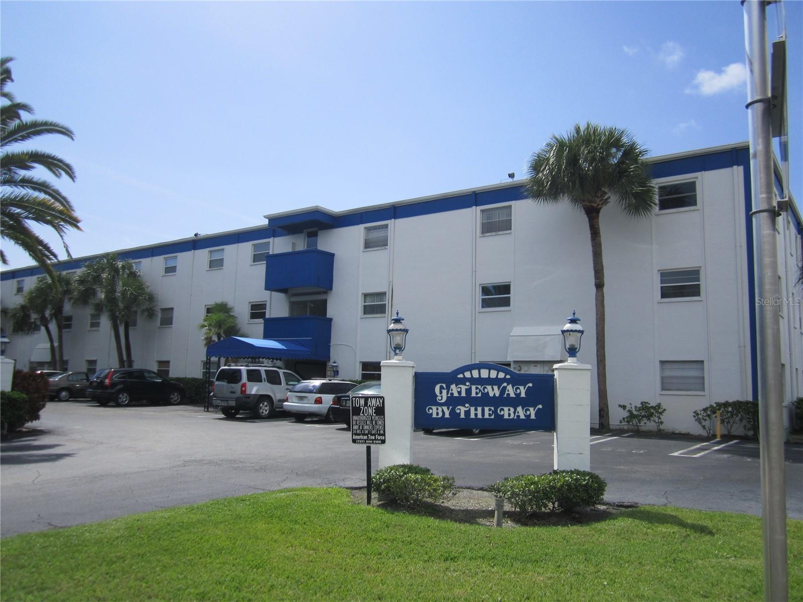 Desirable Gateway by the Bay condo community in Gateway area near Gandy and gateway Market shopping center. Convenient to downtown St Petersburg, 275 & bay bridges. Pool, clubhouse and fishing dock on Riviera Bay. Spacious 1 bedroom condo( 690 sq ft) Completely remodeled with new kitchen and bathroom. New appliances, new cabinetry, new AC system. New wood plank resilient flooring throughout. NO carpet. Central heat and air, Large bedroom with two closets. Laundry room on site. Fresh paint and clean! 1 assigned parking space. On busline and close to shopping. Rent includes water, sewer, garbage. Separate condo application process req't, however owner pays for the association cost. No pets per association, wont last!