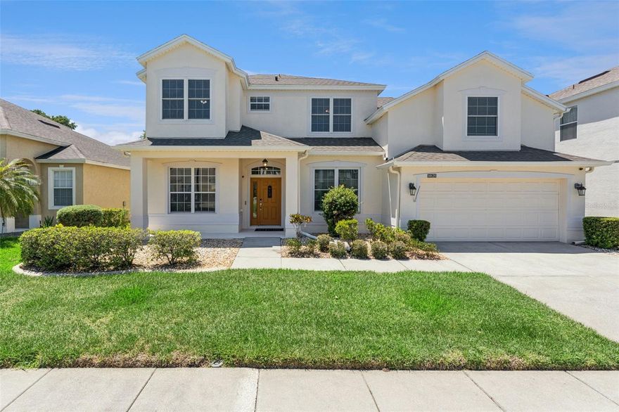 One or more photo(s) has been virtually staged. Welcome to this spacious 3,200+ sq. ft. home located in the highly sought-after North Shore at Lake Hart Golf Community in the heart of the Lake Nona area. Nestled within a gated golf community, this beautifully maintained residence offers the perfect blend of comfort, convenience, and lifestyle. Golf enthusiasts will appreciate living alongside the scenic North Shore Golf Club, featuring beautifully maintained fairways, clubhouse amenities, and the opportunity to enjoy the golf lifestyle right outside your door.

Designed with both comfort and functionality in mind, this home is perfect for a growing family, offering generous living spaces ideal for entertaining, relaxing, and everyday living. Families will also appreciate the convenience of having an elementary school located within the community, creating an exceptional neighborhood atmosphere for all ages.

Major updates provide peace of mind, including a newer roof and Energy Star double-pane windows installed within the last six years, enhancing both efficiency and value. Conveniently located with quick access to SR 417 and SR 528, commuting is a breeze with easy access to Orlando International Airport, downtown Orlando, world-famous theme parks, and Florida’s beautiful beaches. Enjoy the best of Central Florida living in one of the Lake Nona area’s most desirable gated golf communities.
