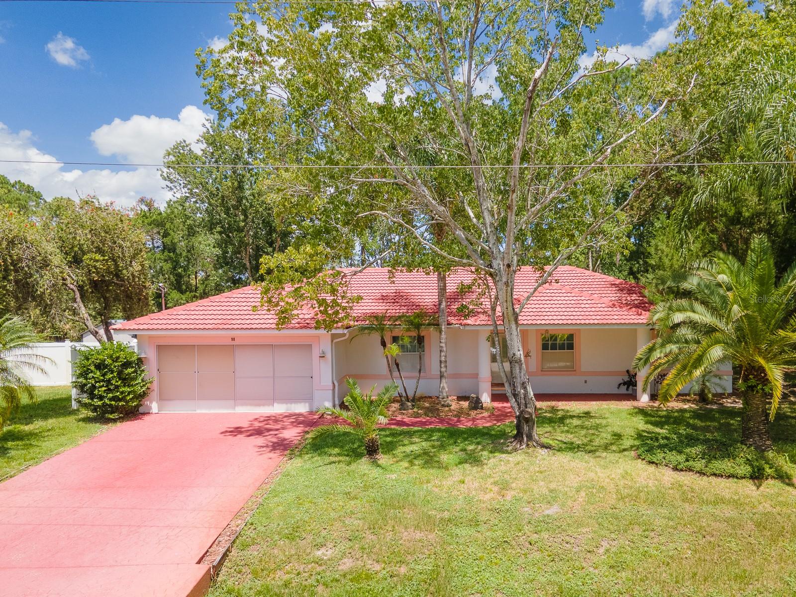 This 3 bedroom 2 bathroom house is on an oversized lot with a canal in the back. It comes with a tile roof and screened-in lanai and a shed.
The great room is open with a dining and living area as well as a separate family room area. All the windows and doors have plantation shutters as well as all fans in each room. The kitchen and guest bathroom have quartz countertops. On one side of the lot is a PVC fence.
The house is being sold as is. Listing Agent is related to Seller.