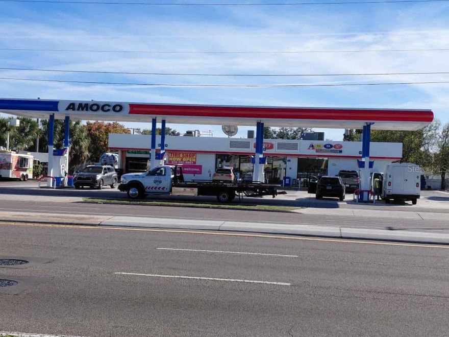 Prime opportunity to own a well-located AMOCO gas station offering multiple income streams. This property features fuel sales, a convenience store, food and beverage services, and an on-site automotive service area. The station sits on a high-traffic road with excellent visibility, steady local customer flow, and easy access for both cars and commercial vehicles. The site includes multiple fuel dispensers, a spacious forecourt, and ample parking. All information is provided by the seller. Ideal for investors or owner-operators looking for a strong retail location with growth potential.
