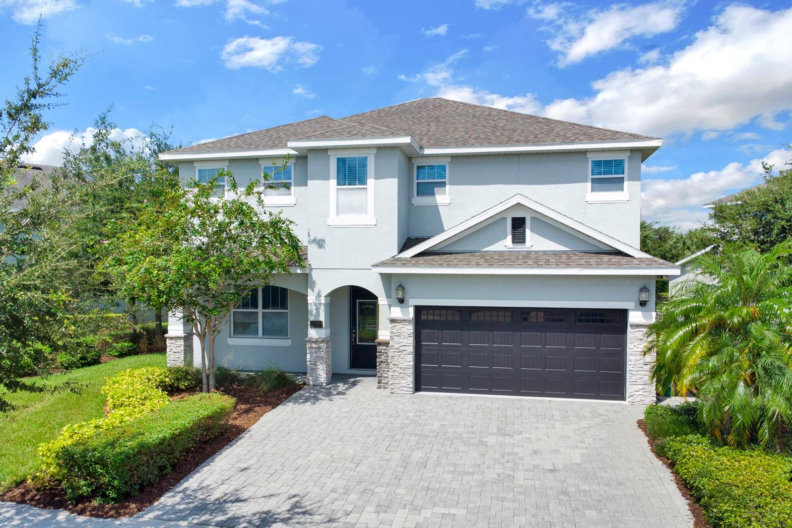Imagine waking to the Florida sunshine every morning and stepping into your own private vacation paradise at 7480 Marker Avenue. This stunning 5-bedroom, 5.5-bathroom home in Kissimmee is ideal for both luxurious living and creating unforgettable memories. Designed for an upscale lifestyle, this residence offers over 2,921 square feet of thoughtfully designed living space. The private backyard features a sparkling pool, while the upscale kitchen is perfect for culinary endeavors. Additionally, multiple en-suite bathrooms ensure comfort and privacy for everyone. This property is also perfectly suited for short-term rentals due to its prime location near world-famous theme parks and attractions, offering significant income potential. Whether as a primary residence, a vacation getaway, or a lucrative rental property, 7480 Marker Avenue presents the perfect blend of comfort, luxury, and endless possibilities. Schedule your tour today!
