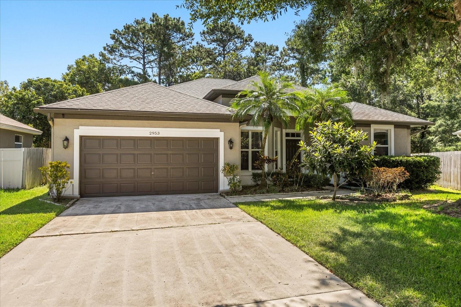This beautifully updated 4-bedroom, 2-bathroom home is nestled in a cul-de-sac in the desirable community of Aloma Woods in Oviedo. Backing up to peaceful conservation land, it offers a tranquil outdoor setting with no rear neighbors, a long driveway and an enclosed patio perfect for relaxing or entertaining. Inside, you'll find thoughtful updates, including a 2025 PEX repipe, 2016 ROOF and AC, NEW flooring and fresh interior paint (2025). The open layout features gas stove, a spacious walk-in closet, and a lovely primary suite with dual vanities, walk-in shower, and French doors leading to the patio. The garage includes attic storage and built-in organizational features, adding practical value. Enjoy the community pool, tree-lined streets, and friendly neighborhood atmosphere—all just minutes from top-rated schools, local shops, dining, and quick access to 417. This home offers the perfect blend of comfort, updates, and convenience in a prime Oviedo location.