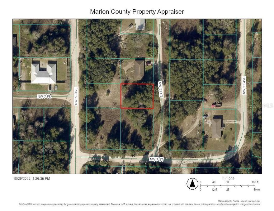 This lot is zoned R2 for a single family home or a duplex.  Not in a flood zone and conveniently located close to HWY 40 and NW 60th Ave in Ocala.