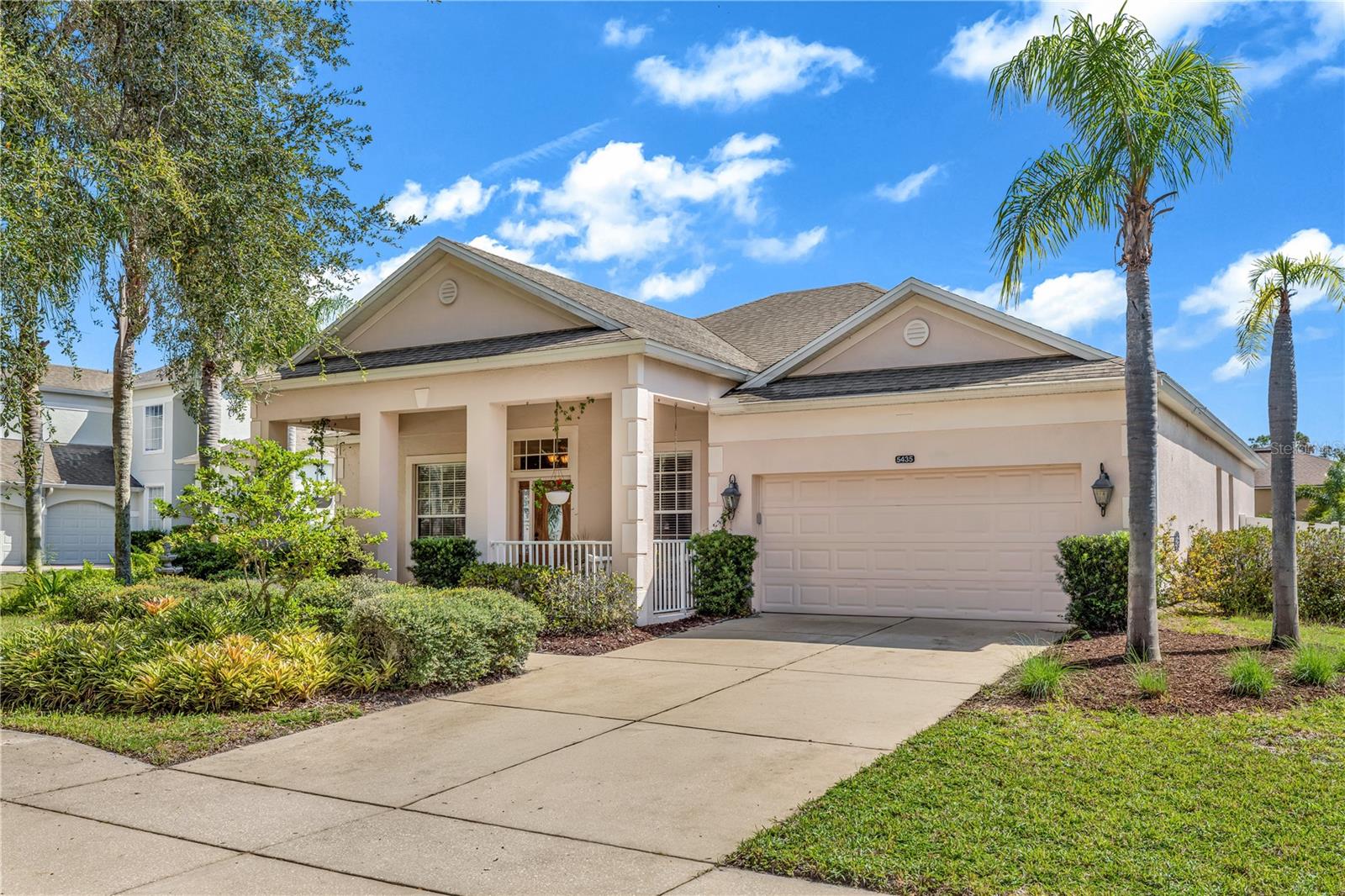 Your “Some place special” to love where you live is Mount Dora, Florida. Enjoy the quiet, private family-friendly neighborhood of Stoneybrook Hills with its 24-hour manned guard gate & private entrance for residents. Stoneybrook offers resort-style amenities including a fitness center, Olympic-size pool, splash pad, clubhouse, basketball/tennis courts, base/softball fields, playgrounds, trails, dog park, 24-hour security gate & more. Monthly HOA fee is $181. Wonderfully close to 453, 429, 441, I-4, 417 and the Turnpike. With the new 429 extension, you can drive to Orlando in 30 minutes or go straight to Disney World & Universal! You can easily get into downtown Mount Dora for events/festivals, shopping, restaurants & watch sunsets on Lake Dora. Enjoy the Harris Chain of Lakes with Lake Tavares, known for its seaplanes & Lake Eustis for its sailing club. Golf courses abound as well as natural springs & state parks. Love antiques & flea markets? The famous Renninger’s is just down the street! For those with regular medical needs, AdventHealth Waterman Hospital is around the bend on 441. The Mount Dora area is starting to be appreciated by those looking for quiet neighborhoods with easy commuter access to Central Florida. You'll love driving down the tree-lined street to your new home! This well-maintained 4 bedroom/2 bathroom/2 car garage home is well laid out with just over 2,000 square feet under air. There’s a nice balance of open concept and separation of space. Upon entering, you’re greeted with a large room with the formal dining room to the right and the living room to the left. From here you can head into the kitchen or down the hallway to the primary bedroom. The kitchen opens up into the family room and back porch so you can enjoy your guests and the view. The flooring is all tile, so keeping your floors clean is a breeze! With a .27 acre lot, there’s plenty of room between you and your neighbors. In the kitchen, all the GE stainless steal appliances are only 1 year young. Enjoy the warm look of Maple wood kitchen cabinets, including 42” uppers. Neutral colored SileStone countertops tie the theme all together. The kitchen island is not a permanent fixture and is negotiable. The split floor-plan gives a nice separation between the primary suite on the left side of the home and the 3 additional bedrooms along the right side of the home. The screened-in covered back porch with ceiling fan is a nice place to enjoy morning coffee or wind down after a long day. You can slip outside through the sliders or guest bathroom. There is a shared white vinyl privacy fence, perfect for dog-owners. The backyard also abounds with fruit trees such as citrus, avocado, banana, peach and fig. Schedule your private showing today!