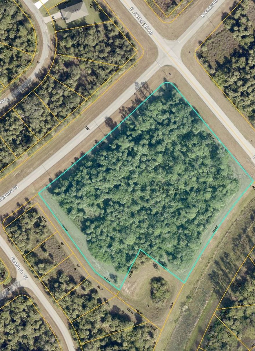 Rare vacant land opportunity recently rezoned AC-10, offering highly flexible mixed-use potential including commercial and industrial uses. Located in a rapidly growing area just minutes from the heart of North Port and close to the proposed future I-75 exit. Hard-to-find zoning with public water and strong investment upside.