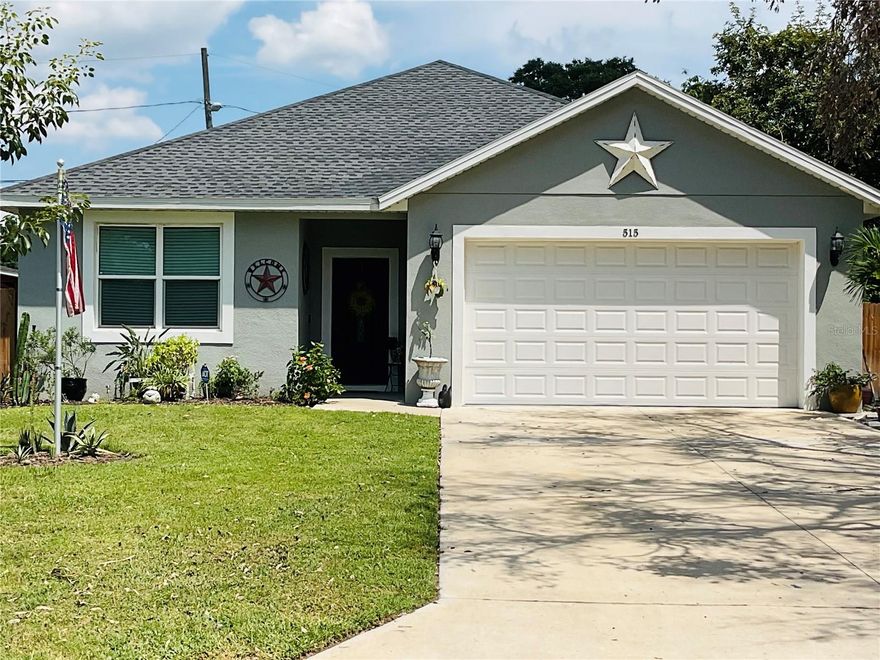 NO HOA. MOVE IN READY. Motivated Seller.  Welcome to this beautiful residence located at 515 5th St, Dundee, FL 33838.
Featuring 4 spacious bedrooms and 2 bathrooms, this home provides the perfect balance of comfort and style for families of all sizes.
With 1,869 sq. ft. of living space, it offers a large backyard perfect for outdoor gatherings or family fun, and a 2-car garage for convenience.
The functional layout allows you to enjoy both open and private spaces, creating a harmonious and practical flow throughout the home.
A wonderful opportunity to make this property your new home in a peaceful and growing community!