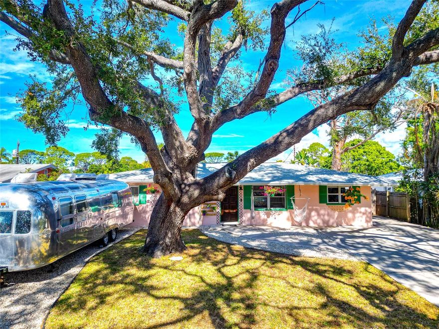 This Gulf Gate area home sits in one of the most convenient pockets of Sarasota—close to the beaches, steps from everyday essentials, and surrounded by the kind of local spots people move here for. The house has a new roof (2025), fresh paint, and is truly move-in ready. With no deed restrictions and a designated spot to park a motorhome, it also offers the kind of flexibility that’s getting harder to find this close to Siesta.

It’s an easy fit for a short-term rental, thanks to its location, private circular pool, fenced backyard, and quiet street with no through traffic.

Inside, the layout is simple and functional with an open living, dining, and kitchen area that makes the home feel larger than it is. Three bedrooms and one full bath run off the main hallway, and there’s a bonus room off the kitchen that works well as an office, small gym, or flex space.

Out back, the screened patio looks out to a classic round pool and a fully fenced yard—private, shaded, and easy to enjoy. There’s also a backyard shed for beach gear, bikes, tools, and everything else.

The location is tough to beat. Detwiler’s is right around the corner. The Gateway/Superior Ave. district—with its casual restaurants, local businesses, and nightlife—is just a quick walk or bike ride away. You’re close to Siesta Key’s beaches, and the upcoming Siesta Promenade will eventually add even more shopping and dining to the area.

If you want a move-in ready home in a strong beach-area location—whether for personal use, rental income, or both—this one is ready to go.
Be sure to click the Virtual Tour button to walk through the full 3D tour.