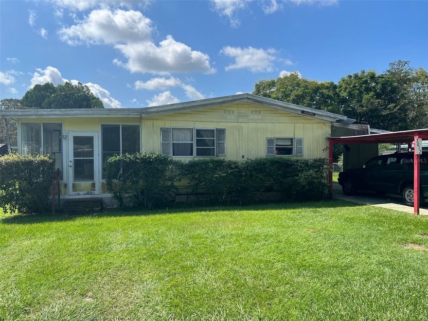 Nicely kept 3 bedroom, 1 bathroom home in Golden Holiday featuring 1176 square feet and located close to downtown Ocala, schools, parks, shopping and much more.  Home is currently tenant occupied through 8/31/2024.