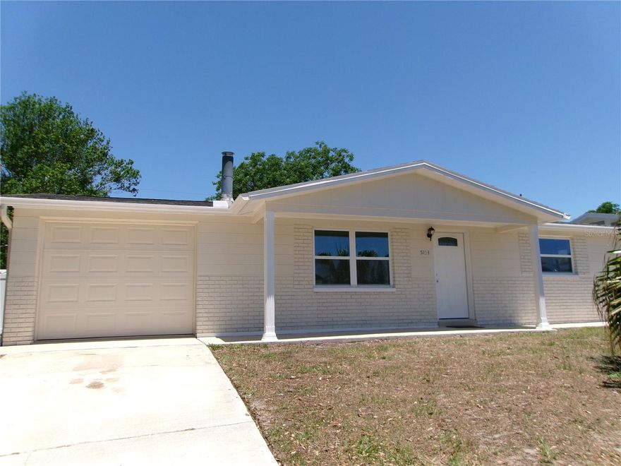One or more photo(s) has been virtually staged. This ranch-style home in Holiday offers straightforward, practical living with 2 bedrooms and 1 bathroom. The property has been freshly painted inside and out, presenting a clean, move-in-ready appearance throughout.
Inside, the kitchen is equipped with stainless steel appliances, providing reliable performance for everyday cooking and meal preparation. A single car garage offers convenient storage and vehicle protection. The backyard has a privacy fence, creating an outdoor retreat for residents. Beyond the home's immediate appeal, this property sits outside a flood zone, providing important peace of mind.
This opportunity to own a well-maintained ranch home with practical updates and solid fundamentals. Contact us today to schedule your showing