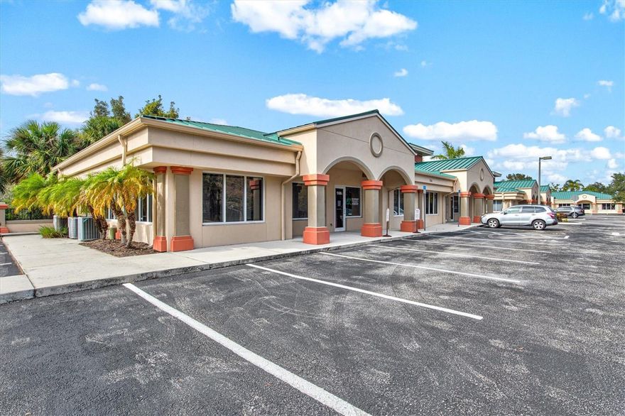 Rare opportunity to acquire two professional office units offered together as a package, ideally located near downtown Sarasota. Both units are end-cap spaces within the same building, providing excellent visibility, natural light, and convenient access. Each unit features an identical, recently updated layout and is move-in ready for a variety of professional uses, including medical, legal, financial, or service-based businesses. Each space includes three private offices, a reception area, waiting area, storage/IT room, restroom, kitchenette, and both front and rear entrances. Ideal for an owner-user, investor, or group practice seeking quality, contiguous space in a prime location. Each unit is approximately 1,050± square feet. Each units HOA is $1,227 per quarter. The association requires buyer approval and has first right of refusal. Units are also available for lease at $2,995 a month each.