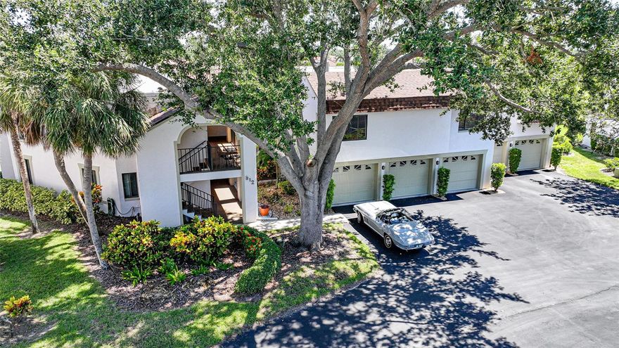 Welcome to this beautifully maintained, first-floor, turnkey two-bedroom, two-bath condo with a 12x24 one-car garage with storage, nestled in the highly desirable Summer Green community within the Capri Isles Golf Neighborhood in Venice, Florida. Ideal for year-round living or as a seasonal retreat, this home is offered fully furnished and move-in ready. Step inside and immediately notice the warm, inviting ambiance of the wood-look tile flooring that flows throughout the home. Neutral tones and an open layout create a welcoming atmosphere, with the living room seamlessly connecting to the dining area and kitchen. The updated kitchen is a true centerpiece, featuring sleek granite countertops, a stylish subway tile backsplash with mosaic inlay, and crisp white cabinetry with soft-close drawers. Stainless steel appliances, including a smooth-top range and built-in microwave, combine modern functionality with visual appeal. Recessed lighting brightens the space, while a convenient pass-through window to the dining and living areas enhances the open, airy flow—perfect for everyday living and entertaining. A full-size washer and dryer are conveniently located in the hall closet. The spacious primary bedroom is light and bright, complete with a large walk-in closet and an attached full bathroom. The guest bedroom offers easy access to its own bath, featuring a walk-in shower with pebble flooring. Sliding glass doors off the dining area bring in abundant natural light and open to the screened-in lanai and outdoor patio, where you can unwind while enjoying tranquil views of the surrounding golf course and pond, home to a variety of birds. Additional update of a new building roof in 2023. You’ll be impressed with this meticulously cared-for condo in the distinctive Summer Green community, just 2.5 miles from downtown Venice Island and 3.5 miles to Venice Beach. Each building features only five individual units—two on the first floor and three on the second—nestled throughout scenic grounds framed by the Capri Isles Golf Club. The community is highlighted by serene ponds, majestic oak and palm trees, charming wooden bridges, two inviting pools, tennis/pickle board court, club areas with work out areas for owners and their guests and sweeping golf course views across much of the property. Close to beautiful Gulf beaches, Legacy bike trails, entertainment, great restaurants, I75, hospitals, shopping and so much more.
**PLEASE ENJOY THE 3D INTERACTIVE VIRTUAL TOUR ASSOCIATED WITH THIS LISTING**