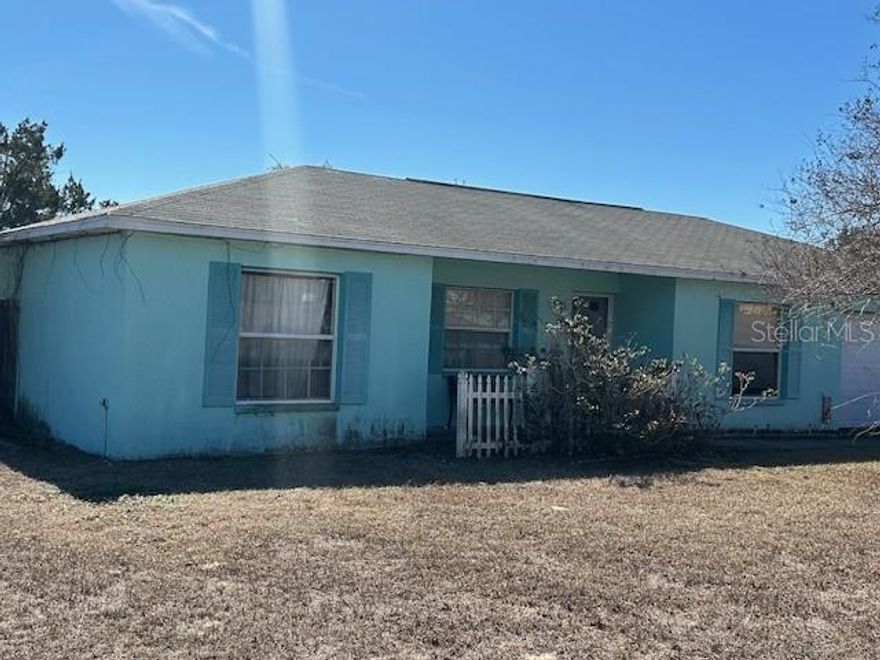 Under contract-accepting backup offers. NEW HOMEOWNER ALERT!! This home is a Blue Light Special Opportunity. The only three-bedroom, two full bath home available at an attractive price point that will sell quickly. The eat in kitchen provides ample space for a large table and connects seamlessly to the living room. Two car garage has abundant space for storage. Nice size fenced yard, ideal for pets or for hosting barbecues while enjoying a friendly game of corn hole. The enclosed porch is the perfect spot to begin your day while savoring your morning cup of coffee and a little reading. Pine Island is a wonderful beach that is twenty minutes away, and you can enjoy a wonderful sunset in the Gulf of Mexico. Launch your paddle board or canoe on the always 72-degree water at Weeki Wachee Springs, as you take in the sights of the unique homes on the water and the manatees. You cannot live here without enjoying time dining on the water with the locals. Centrally located close to the Veterans Expressway which gives you quicker access to all towns in the Greater Tampa area. Tampa is only forty minutes away with theme parks, museums, cruise ships, plays and a “night out on the town.” First Time Home Buyers Programs &amp; Grants Available so confirm with mortgage company for qualifications. View home every day until SOLD!! Call to schedule your appt today to see it.