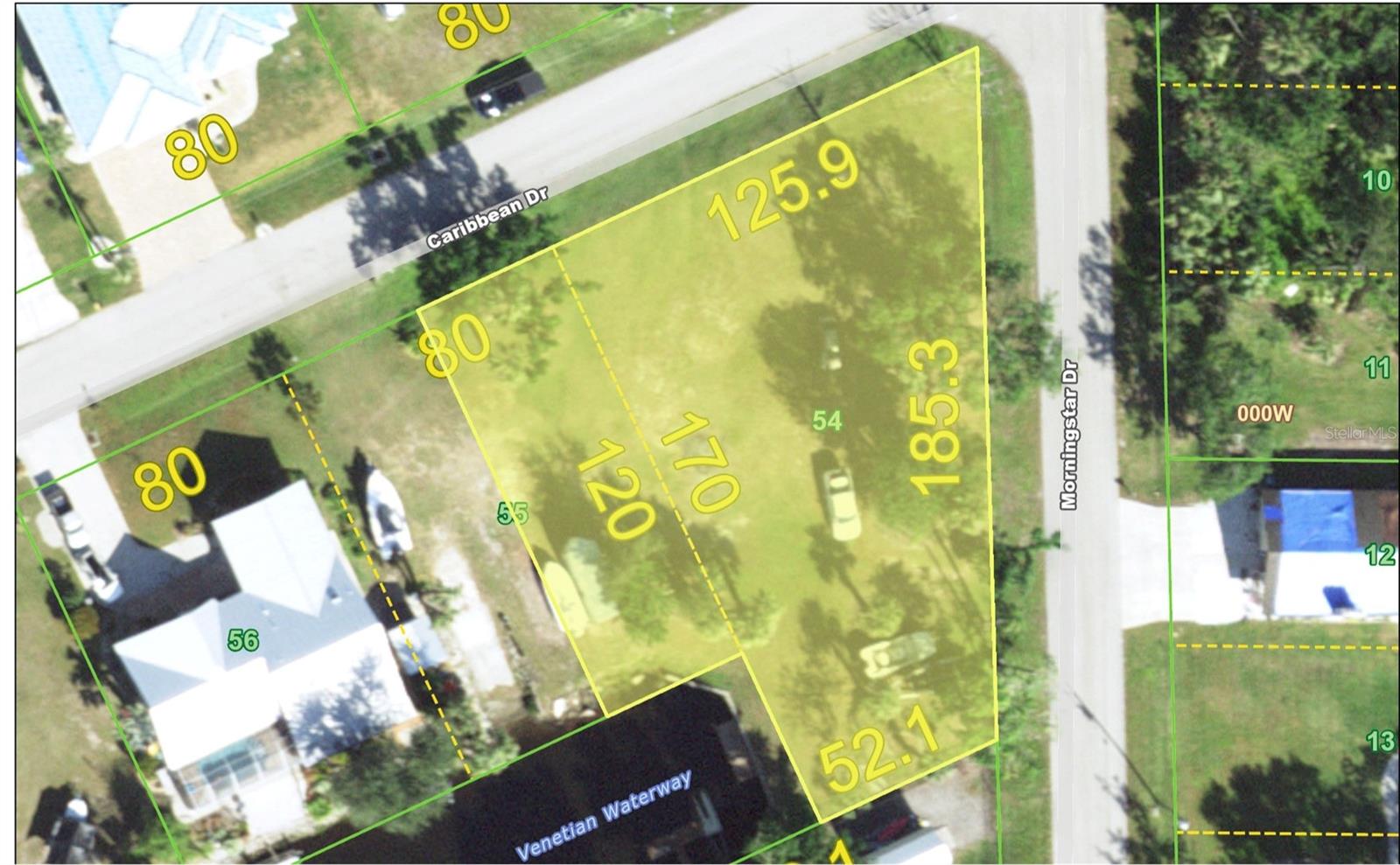 Over one half an acre, corner lot with 90 of canal frontage. Quick access to the Peace River, Charlotte Harbor and beyond. Perfect spot for your waterfront dream home.