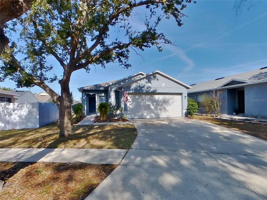 Take a look at this beautiful home, Clean and Move-In Ready, split plan featuring 4 bedrooms, 2 bathrooms, 2 car garage and approximately 1,400 heated square feet. Enjoy the freedom of a virtually maintenance free lifestyle while residing in a great community. Smart Home Tech - $21.95/mo; Washer/Dryer - $35/mo; High Speed Cable/Internet (if applicable by 3rd Party user) $55/mo; Renters insurance reqrd, Pool service (if applicable) is $150/mo, Septic System (if applicable)- $35/mo; Admin Fee - $150 after lease is generated. Applications are First Come First Serve basis. Possible Variable Rent Option – go to “Apply” on website and select Term for monthly rental options. This home is professionally managed and maintained by Owner. You deserve single family rental living at its best!