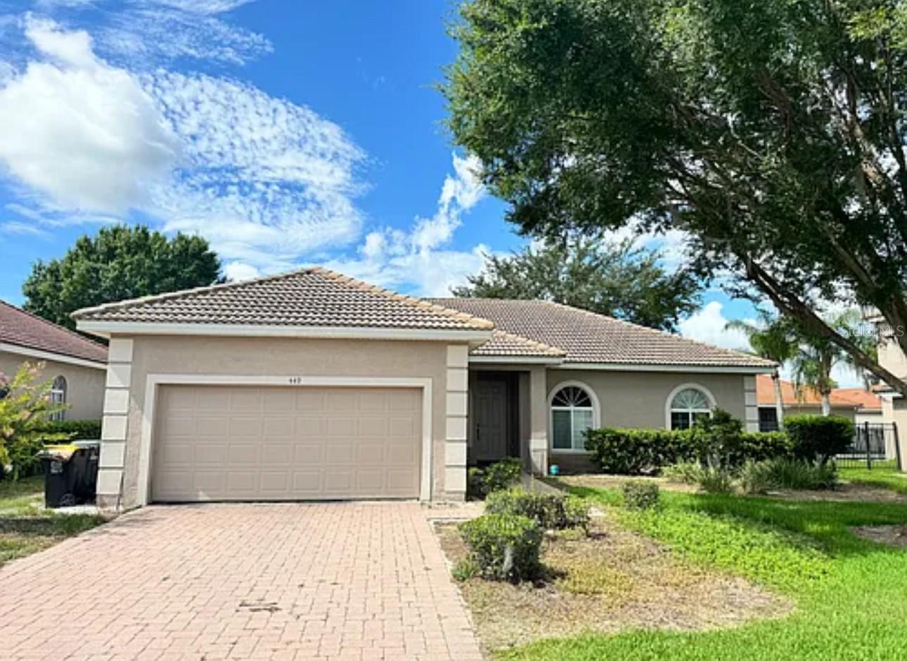 Spacious Single Family Home Available for Rent Located at Tuscany Preserve!
This amazing 3 BEDROOMS 2 BATHROOMS home has approximately 1,800 SQ.FT, of living space and property is Located at : 449 Bay Leaf Drive , Poinciana 34759.
The community offers shopping , Schools, restaurants and parks for all to enjoy.
The Neighborhood features and amenities include a Clubhouse, Community Pool, Dog Park, Jacuzzi, Park, Tennis Court, Tot Lot, and Walking Trails. The home has new appliances, including a refrigerator, microwave, oven, and dishwasher. The Home is ready to move in and includes new vinyl flooring in all the bedrooms.